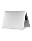 Kryształ \ matowy futerał na Apple Macbook Air Pro Retina 11 12 13 15 cal torba na laptopa, na nową książkę Mac Air Pro 13.3 prz