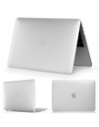 Kryształ \ matowy futerał na Apple Macbook Air Pro Retina 11 12 13 15 cal torba na laptopa, na nową książkę Mac Air Pro 13.3 prz