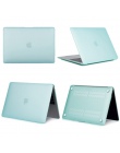 Matowy matowy pełne laptopa etui na Macbooka Air 13 A1932 ID Pro Retina 11 12 15 pokrywa dotykowy Bar 2018 nowy A1706 a1707 A198