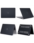 Matowy matowy pełne laptopa etui na Macbooka Air 13 A1932 ID Pro Retina 11 12 15 pokrywa dotykowy Bar 2018 nowy A1706 a1707 A198