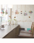 Bonsai doniczkowe motyl kwiat rośliny naklejki ścienne salon kuchnia okna wystrój domu dekoracyjne do ozdoby domu naklejka