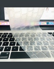 Dla Apple Macbook pro13/11Air 13/15 Retina12 cal wszystkich serii klawiatura silikonowa pokrywa przypadku przezroczysty przezroc