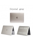 Kryształ \ matowe etui do Apple Macbook Air Pro Retina 11 12 13 15,, dla, Mac, książka, nowy Pro 13.3 15.4 cal z panelem dotykow
