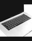 Ue hiszpański arabski francuski rosyjska klawiatura pokrywa silikonowa skórka do Macbooka Pro 13 15 2018/2017 pasek dotykowy A17