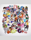 7 Style Cartoon naklejki 50 sztuk/paczka losowy klasyczny styl mody Graffiti naklejki na laptopa macbook Moto samochód naklejki 
