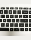 Hiszpański/rosyjski klawiatura silikonowa etui na Xiaomi mi notebooka powietrza 12.5 13.3 Pro 15.6 naklejki osłona zabezpieczają