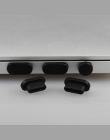 Zestaw ochrony silikonowych wtyczek przeciwpyłowych dla MacBook Pro 13 15 z/bez dotyku bar A1706 A1707 A1708 laptop porty do wty