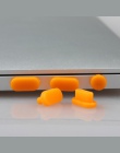 Zestaw ochrony silikonowych wtyczek przeciwpyłowych dla MacBook Pro 13 15 z/bez dotyku bar A1706 A1707 A1708 laptop porty do wty
