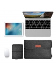 Dodocool miękki rękaw torba na laptopa torba na laptopa Apple Macbook Air Pro Retina 11 12 13 torba na laptopa Anti-scratch pokr