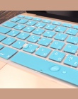 Rosyjski angielski klawiatura pokrywa dla Apple Macbook Pro Air 13 15 miękka TPU wodoodporna klawiatura naklejki dla Macbook ue 