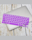 Rosyjski angielski klawiatura pokrywa dla Apple Macbook Pro Air 13 15 miękka TPU wodoodporna klawiatura naklejki dla Macbook ue 