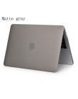 Nowy kryształ \ matowe etui do Apple Macbook Air Pro Retina 11 12 13 15, na macbook Air 13 A1466 nowy powietrza z ekranem dotyko