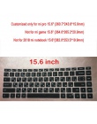 Rosyjski klawiatura silikonowa etui na Xiaomi mi powietrza 12.5 13.3 Cal mi book Pro gra 15.6 Laptop Notebook folia ochronna na 