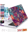 Redlai kolory kryształ jasne na laptopa etui na Macbooka Pro 13.3 15.4 Retina 2018 Air 13 cal 2016 nowy dla Macbook Pro 13 touch