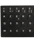 Odporny na kurz wodoodporny rosyjska klawiatura naklejki standardowe litery, proszę kliknąć na przycisk „ alfabet układ pokrywa 