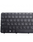 GZEELE nowy rosyjska klawiatura do HP compaq presario Cq43 Cq57 CQ58 laptopa rosyjska klawiatura czarny RU layout czarny zastąpi