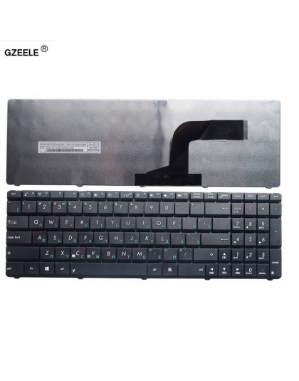 GZEELE RU laptop klawiatura do ASUS X55 X55V N73S N73J P53S X75V B53J k54 k54c k54h k54l k54ly k54s k54sl x54c x54l x54ly RU