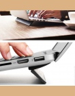 Ergonomiczna podstawka do laptopa dla Macbook air 13.3 Pro przenośny regulowany biuro komputer Lapdesk biuro czarny PC Notebook 