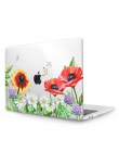 MTT kwiat kryształ etui na Macbooka Air Pro Retina 11 12 13 15 pasek dotykowy pokrywa dla macbook air 13.3 cal a1932 pokrowiec n