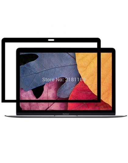 Bubble darmo ochraniacz ekranu LCD z czarną ramką dla Apple Macbook Pro Retina 13.3 "A1502 A1425