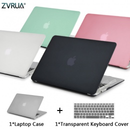2019 nowy matowe etui do MacBook Air 11 air 13 cal A1466 A1932 Pro 13 15 Retina A1706 A1708 A1989 + pokrywa klawiatury