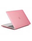 2019 nowy matowe etui do MacBook Air 11 air 13 cal A1466 A1932 Pro 13 15 Retina A1706 A1708 A1989 + pokrywa klawiatury