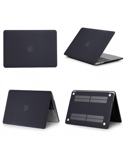 2019 nowy matowe etui do MacBook Air 11 air 13 cal A1466 A1932 Pro 13 15 Retina A1706 A1708 A1989 + pokrywa klawiatury