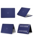 2019 nowy matowe etui do MacBook Air 11 air 13 cal A1466 A1932 Pro 13 15 Retina A1706 A1708 A1989 + pokrywa klawiatury