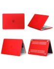 2019 nowy matowe etui do MacBook Air 11 air 13 cal A1466 A1932 Pro 13 15 Retina A1706 A1708 A1989 + pokrywa klawiatury