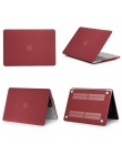 2019 nowy matowe etui do MacBook Air 11 air 13 cal A1466 A1932 Pro 13 15 Retina A1706 A1708 A1989 + pokrywa klawiatury