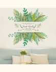 Świeże zielone ogród roślin listwy naklejki ścienne dekoracja domu mural naklejka salon dekoracja sypialni