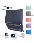 MTT matowy na laptopa etui na Macbooka Air 13 cal A1932 2018 nowa pokrywa dla macbook Air Pro Retina 11 12 13 15 przypadku z ekr