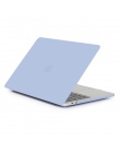 MTT matowy na laptopa etui na Macbooka Air 13 cal A1932 2018 nowa pokrywa dla macbook Air Pro Retina 11 12 13 15 przypadku z ekr