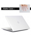 2019 nowy dysk matowy matowy skrzynki pokrywa dla MacBook Air 11 A1465 air 13 cal A1466 pro 13.3 15 retina A1502 pokrywa klawiat