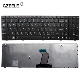 GZEELE RU Laptop klawiatura do lenovo b590 V570 Z570 Z575 B570A B570G B575 B575A B580 25013347 z czarnym ramki RU