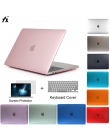 Etui na laptopa Apple macbook Air Pro Retina 11 12 13 15 cal dotykowy Bar dla macbook nowy Air 13 a1932 2018 + osłona klawiatury