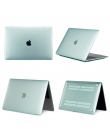 Etui na laptopa Apple macbook Air Pro Retina 11 12 13 15 cal dotykowy Bar dla macbook nowy Air 13 a1932 2018 + osłona klawiatury