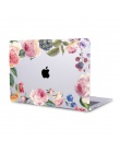 MTT kwiaty kryształ etui na Macbooka Air 13 cal A1932 pokrywa dla apple macbook air pro retina 11 12 13 15 ''z ekranem dotykowym