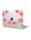 MTT kwiaty kryształ etui na Macbooka Air 13 cal A1932 pokrywa dla apple macbook air pro retina 11 12 13 15 ''z ekranem dotykowym