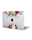 MTT kwiaty kryształ etui na Macbooka Air 13 cal A1932 pokrywa dla apple macbook air pro retina 11 12 13 15 ''z ekranem dotykowym