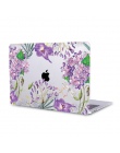 MTT kwiaty kryształ etui na Macbooka Air 13 cal A1932 pokrywa dla apple macbook air pro retina 11 12 13 15 ''z ekranem dotykowym