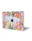 MTT kwiaty kryształ etui na Macbooka Air 13 cal A1932 pokrywa dla apple macbook air pro retina 11 12 13 15 ''z ekranem dotykowym