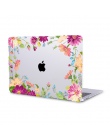 MTT kwiaty kryształ etui na Macbooka Air 13 cal A1932 pokrywa dla apple macbook air pro retina 11 12 13 15 ''z ekranem dotykowym