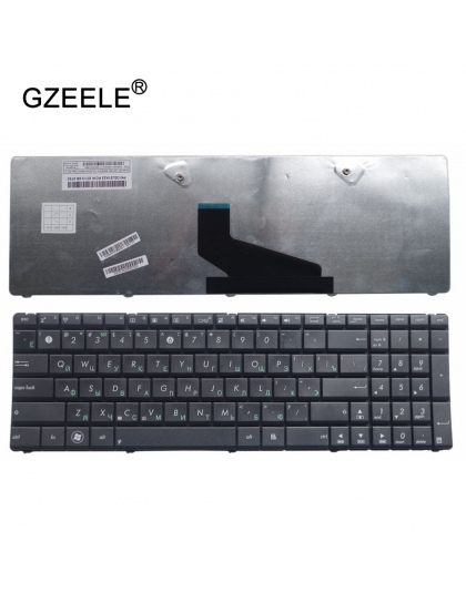 GZEELE dla ASUS K53U K53Z K53B K53BR X53BY X53U X73 N73 K73 K73T A53U K53T K53T X53Z X53BR X53E A53 RU rosyjska klawiatura lapto