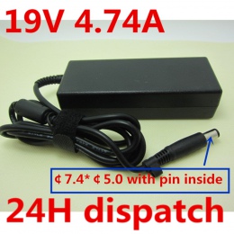HSW jakości 19 V 4.74A 90 w ładowarka do laptopa adapter AC zasilacz do HP Pavilion DV3 DV4 DV5 DV6