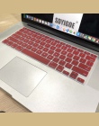 Osłona na klawiaturę laptopa dla macbook air 13 pro 15 cal A1466 A1502 A1278 A1398 nas klawiatura silikonowa pokrywa kolor folii