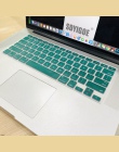 Osłona na klawiaturę laptopa dla macbook air 13 pro 15 cal A1466 A1502 A1278 A1398 nas klawiatura silikonowa pokrywa kolor folii