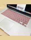 Osłona na klawiaturę laptopa dla macbook air 13 pro 15 cal A1466 A1502 A1278 A1398 nas klawiatura silikonowa pokrywa kolor folii