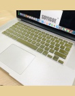 Osłona na klawiaturę laptopa dla macbook air 13 pro 15 cal A1466 A1502 A1278 A1398 nas klawiatura silikonowa pokrywa kolor folii