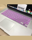 Osłona na klawiaturę laptopa dla macbook air 13 pro 15 cal A1466 A1502 A1278 A1398 nas klawiatura silikonowa pokrywa kolor folii